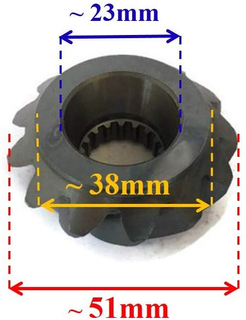 Piezas OEM No.688-45551-01-00